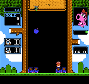Wario's Woods - Screenshot - Gameplay Image