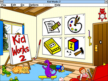 KidWorks 2 - Screenshot - Game Title Image