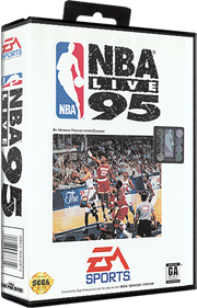 NBA Live 95 - Box - 3D Image