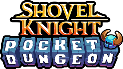 Shovel Knight Pocket Dungeon - Clear Logo Image