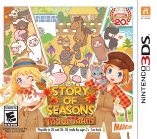 Story of Seasons: Trio of Towns - Box - Front Image