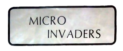Micro Invaders - Clear Logo Image
