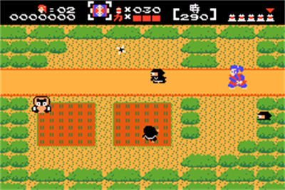 Famicom Mini: Nazo no Murasame Jō - Screenshot - Gameplay Image