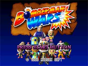 Bomberman Wars - Screenshot - Game Title Image