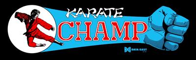 Karate Champ - Arcade - Marquee Image