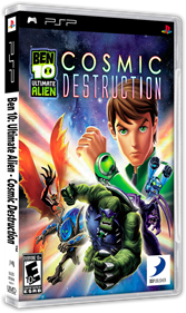 Ben 10: Ultimate Alien Cosmic Destruction - Box - 3D Image