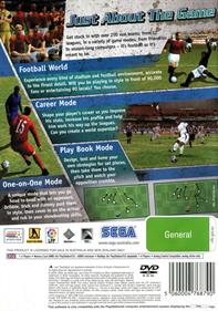 Virtua Pro Football - Box - Back Image