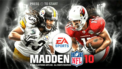 Madden NFL 10 - Screenshot - Game Title Image