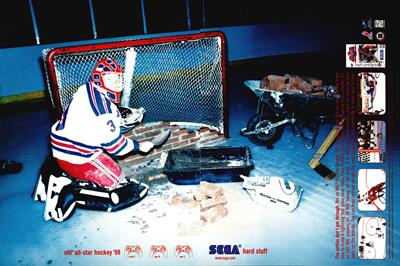 NHL All-Star Hockey 98 - Advertisement Flyer - Front Image