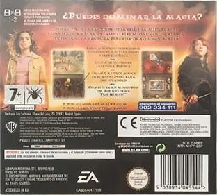 Harry Potter and the Goblet of Fire - Box - Back Image