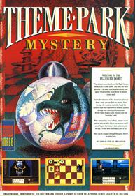 Theme Park Mystery - Advertisement Flyer - Front Image