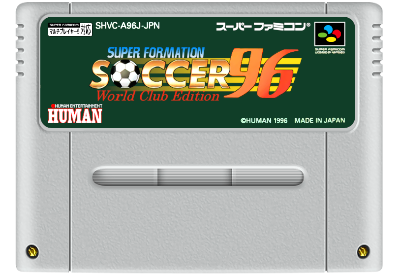 Super Formation Soccer 96 World Club Edition Images Launchbox Games