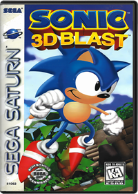 Sonic 3D Blast - Box - Front - Reconstructed Image