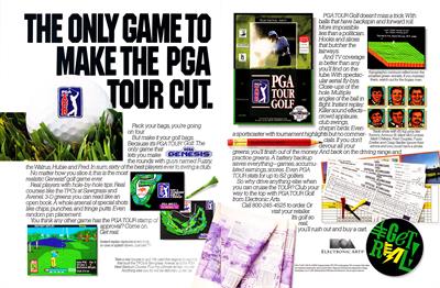 PGA Tour Golf - Advertisement Flyer - Front Image