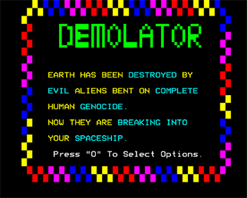 Demolator - Screenshot - Game Title Image
