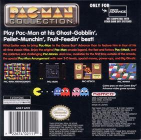 Pac-Man Collection - Box - Back Image