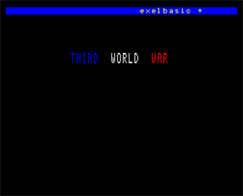 World War 3 - Screenshot - Game Title Image