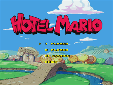 Hotel Mario - Screenshot - Game Title Image