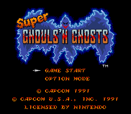 Super Ghouls 'n Ghosts Restoration