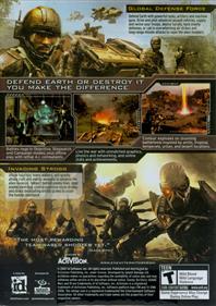 Enemy Territory: Quake Wars - Box - Back Image