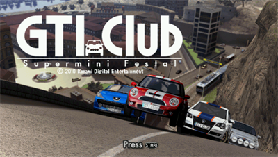 GTI Club: Supermini Festa! - Screenshot - Game Title Image