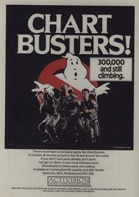 Ghostbusters - Advertisement Flyer - Front Image