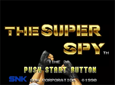 The Super Spy - Screenshot - Game Title Image