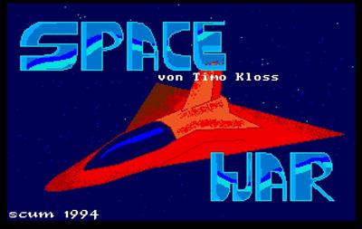 Space War (Scum Amiga Software) - Screenshot - Game Title Image