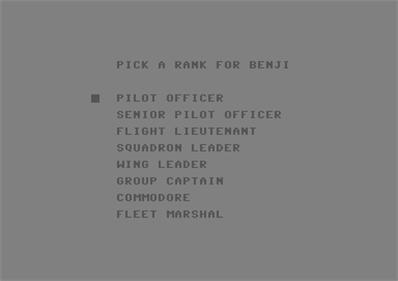 Benji: Space Rescue - Screenshot - Game Select Image