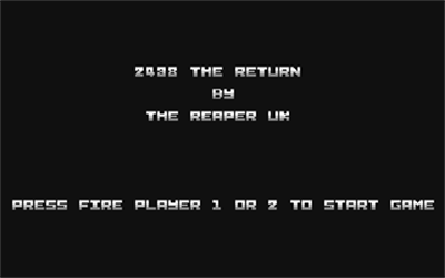2438: The Return - Screenshot - Game Title Image