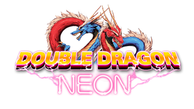 Double Dragon Neon - Clear Logo Image