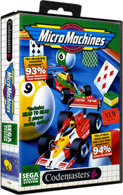 Micro Machines - Box - 3D Image