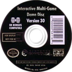 Interactive Multi-Game Demo Disc Version 30 - Disc Image
