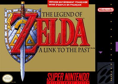 The Legend of Zelda: A Link to the Past - Box - Front - Reconstructed