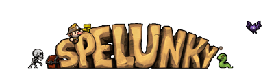 Spelunky - Clear Logo Image