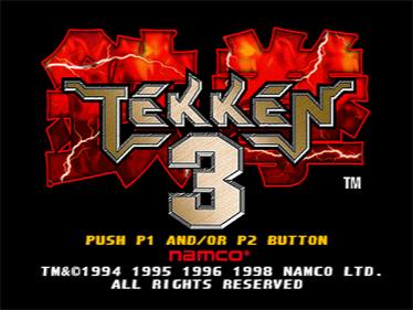 Tekken 3 - Screenshot - Game Title Image