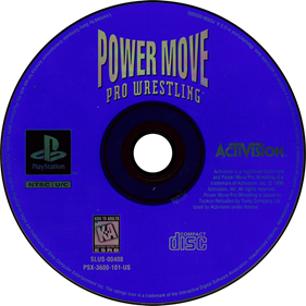 Power Move Pro Wrestling - Disc Image