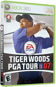 Tiger Woods PGA Tour 07 - Box - 3D Image