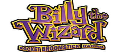 Billy the Wizard: Rocket Broomstick Racing - Clear Logo Image