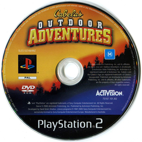 Cabela's Outdoor Adventures 2005 - Disc Image