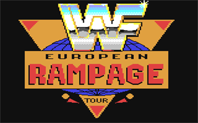 WWF European Rampage Tour - Screenshot - Game Title Image