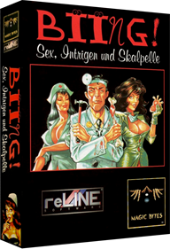 Biing! Sex, Intrigue and Scalpels - Box - 3D Image