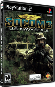 SOCOM 3: U.S. Navy SEALs - Box - 3D Image
