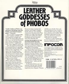 Leather Goddesses of Phobos - Box - Back Image