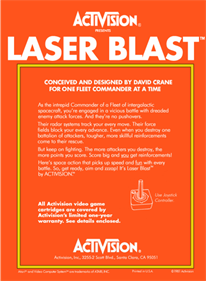 Laser Blast - Box - Back - Reconstructed Image
