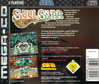 Soulstar - Box - Back Image