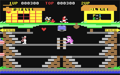 Popeye (1983) - Screenshot - Gameplay Image