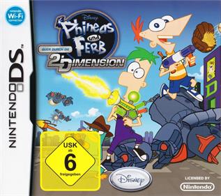 Phineas and Ferb: Across the 2nd Dimension - Box - Front Image