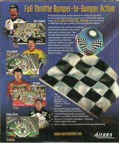 3-D Ultra NASCAR Pinball - Box - Back Image