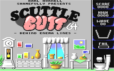 Scuttlebutt 64: Behind Enema Lines - Screenshot - Game Title Image